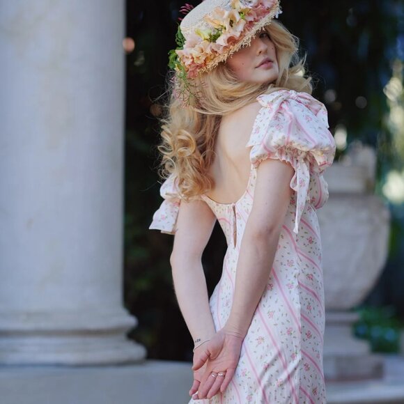 SELKIE The Pillow Fight Poet Slip Dress NWT - Picture 3 of 13